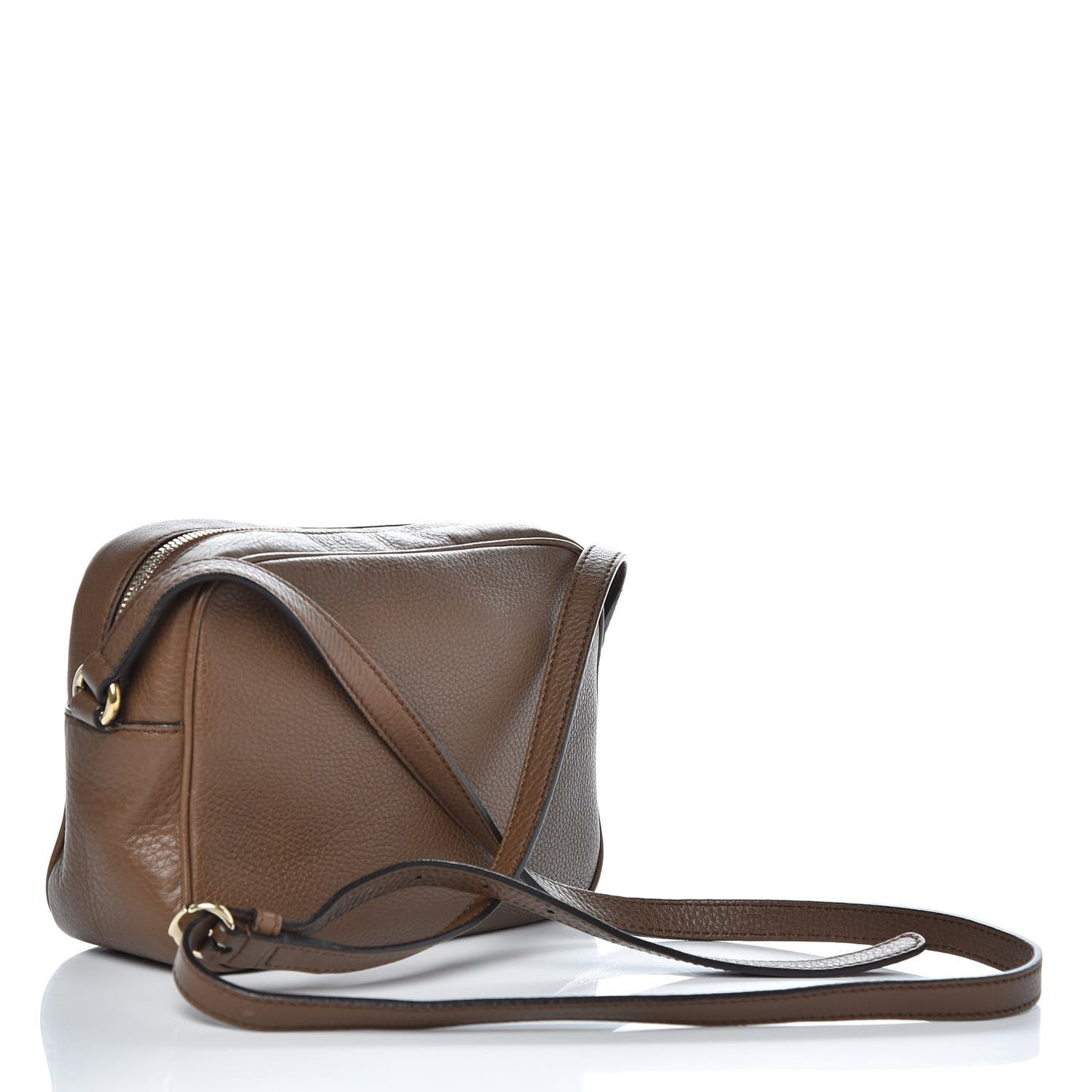 Cellarius Calfskin Small Soho Disco Bag Acero