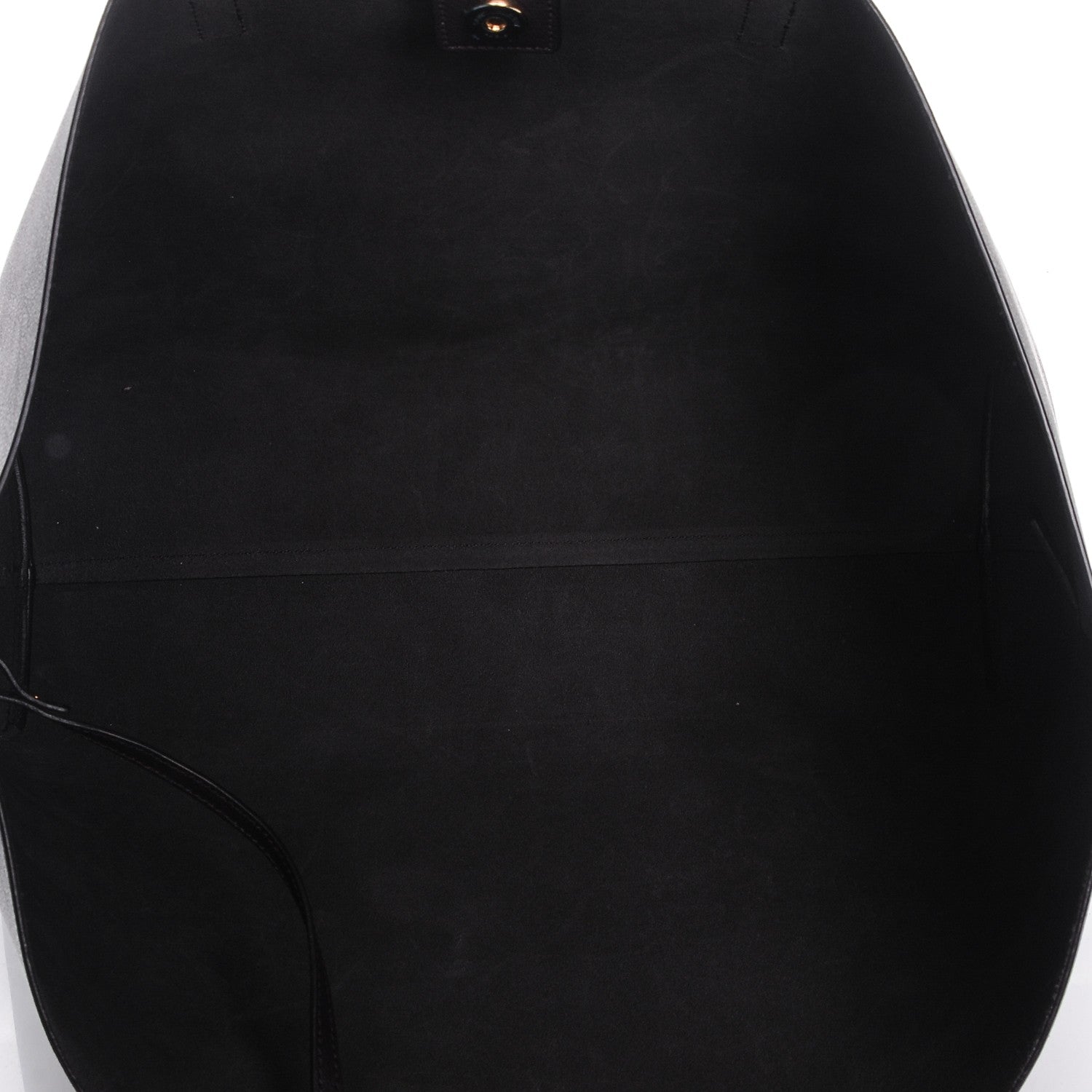 Saint Laurent Calfskin Large Shopping Tote Purple 5 of 6
