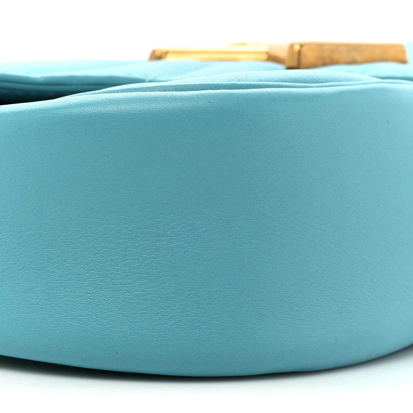 Calfskin New Wave Chain MM Malibu Green