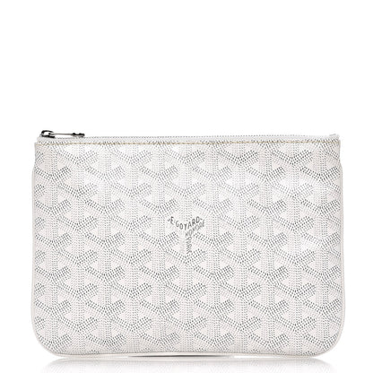 Goyard Goyardine Senat Pochette PM White 1 of 6