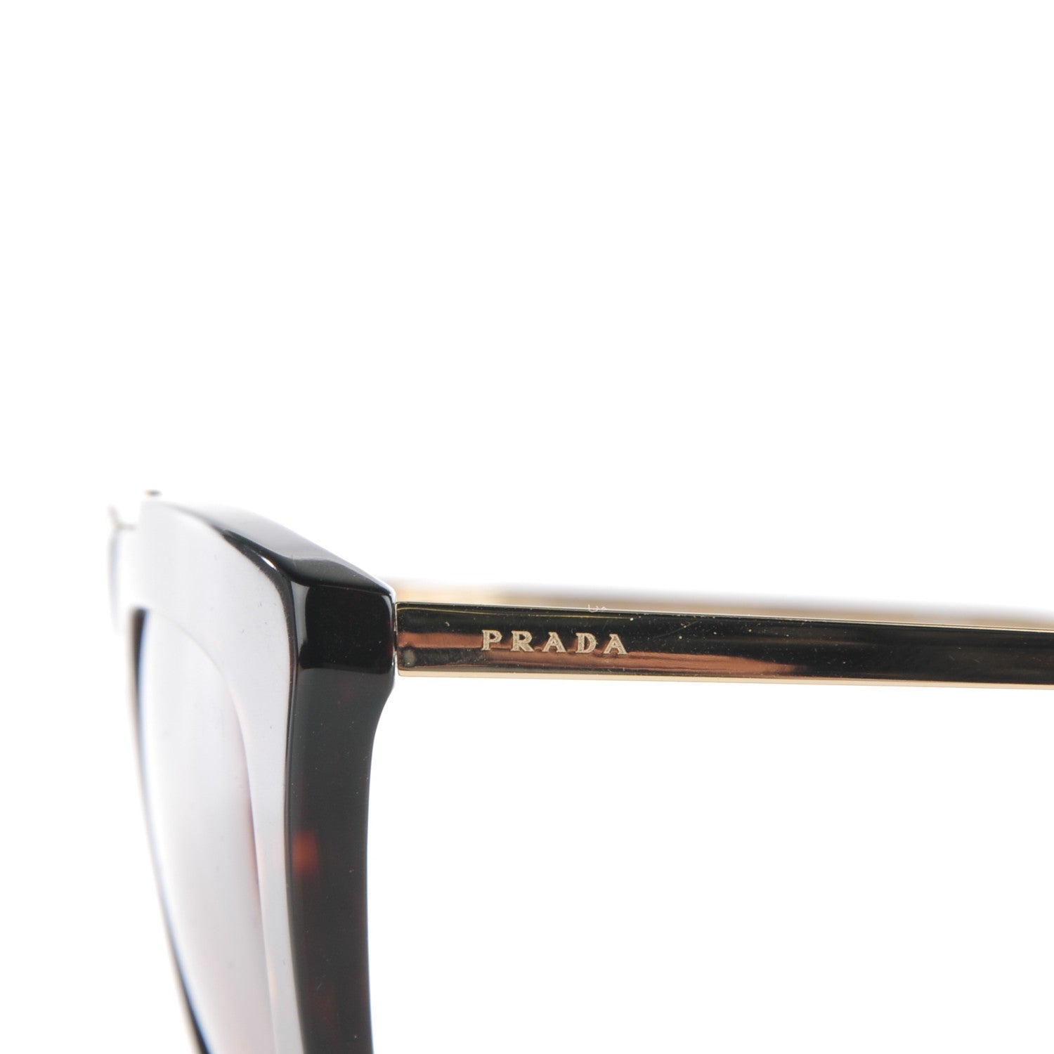Prada Acetate Cinema Sunglasses SPR 09Q Tortoise 4 of 7