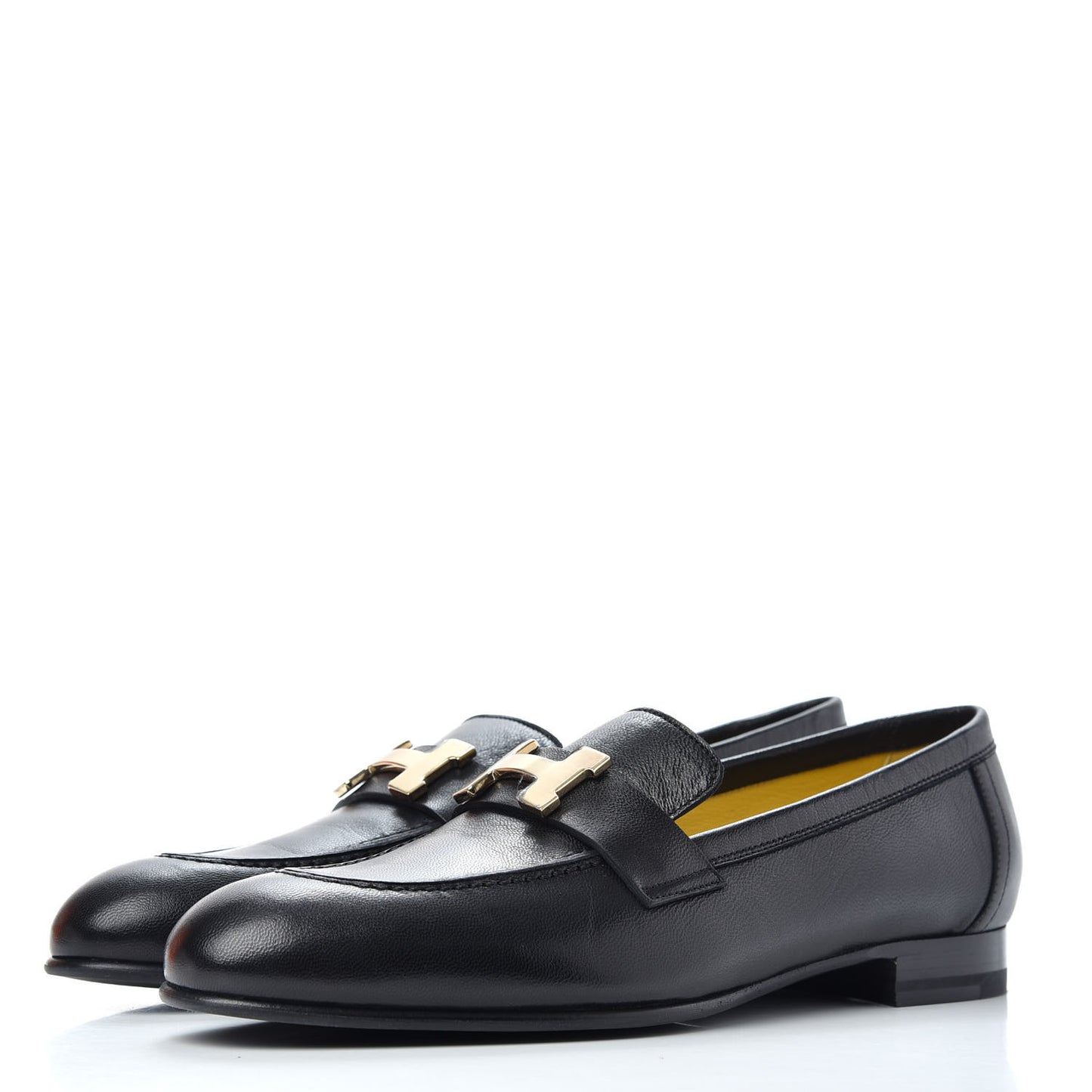 Goatskin Paris Loafers 36 Black
