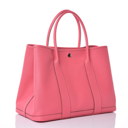 Hermes Epsom Garden Party 36 MM Rose Azalee 3 of 9
