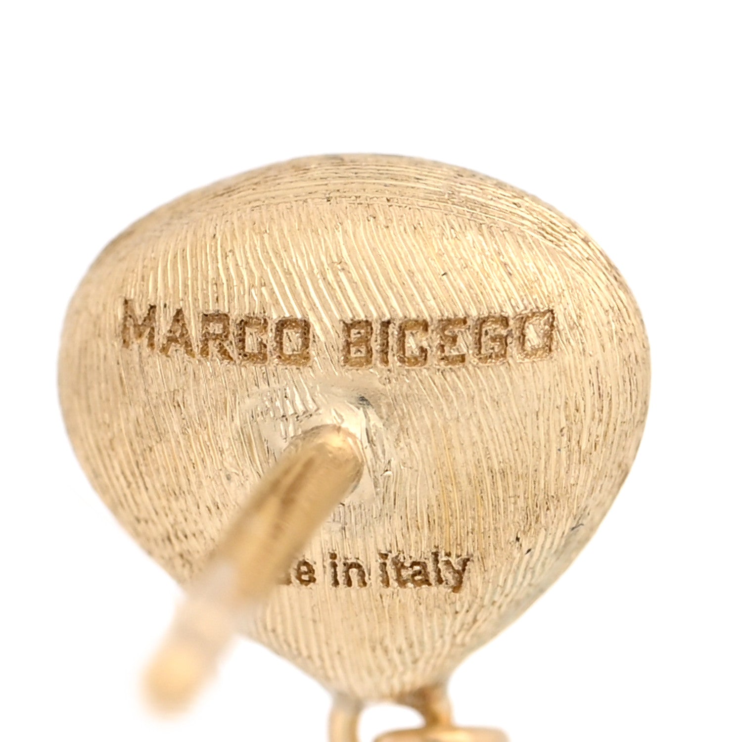 Marco Bicego 18K Yellow Gold Blue Topaz Drop Earrings 4 of 4