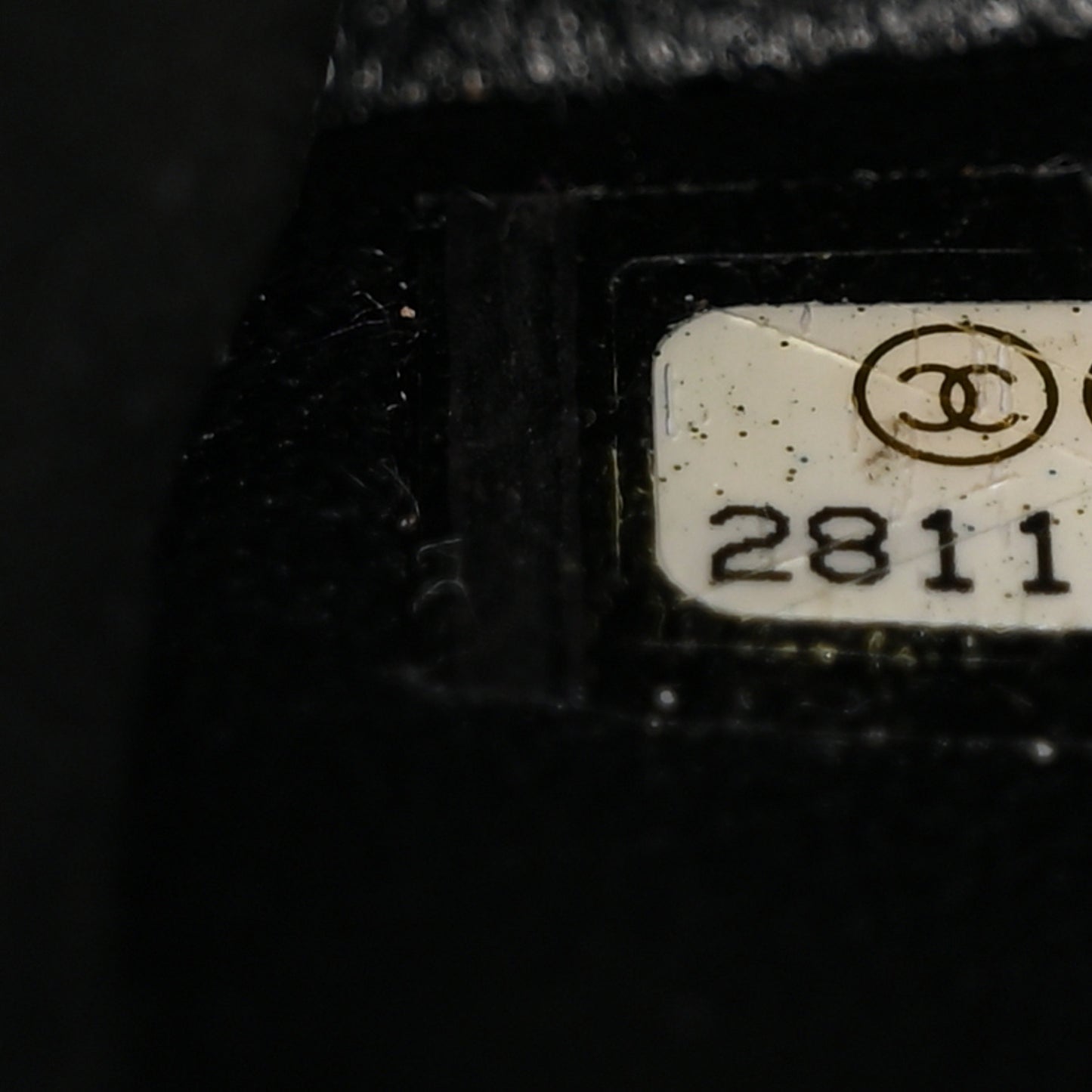 Aged Calfskin Quilted 2.55 Reissue Mini Flap Black