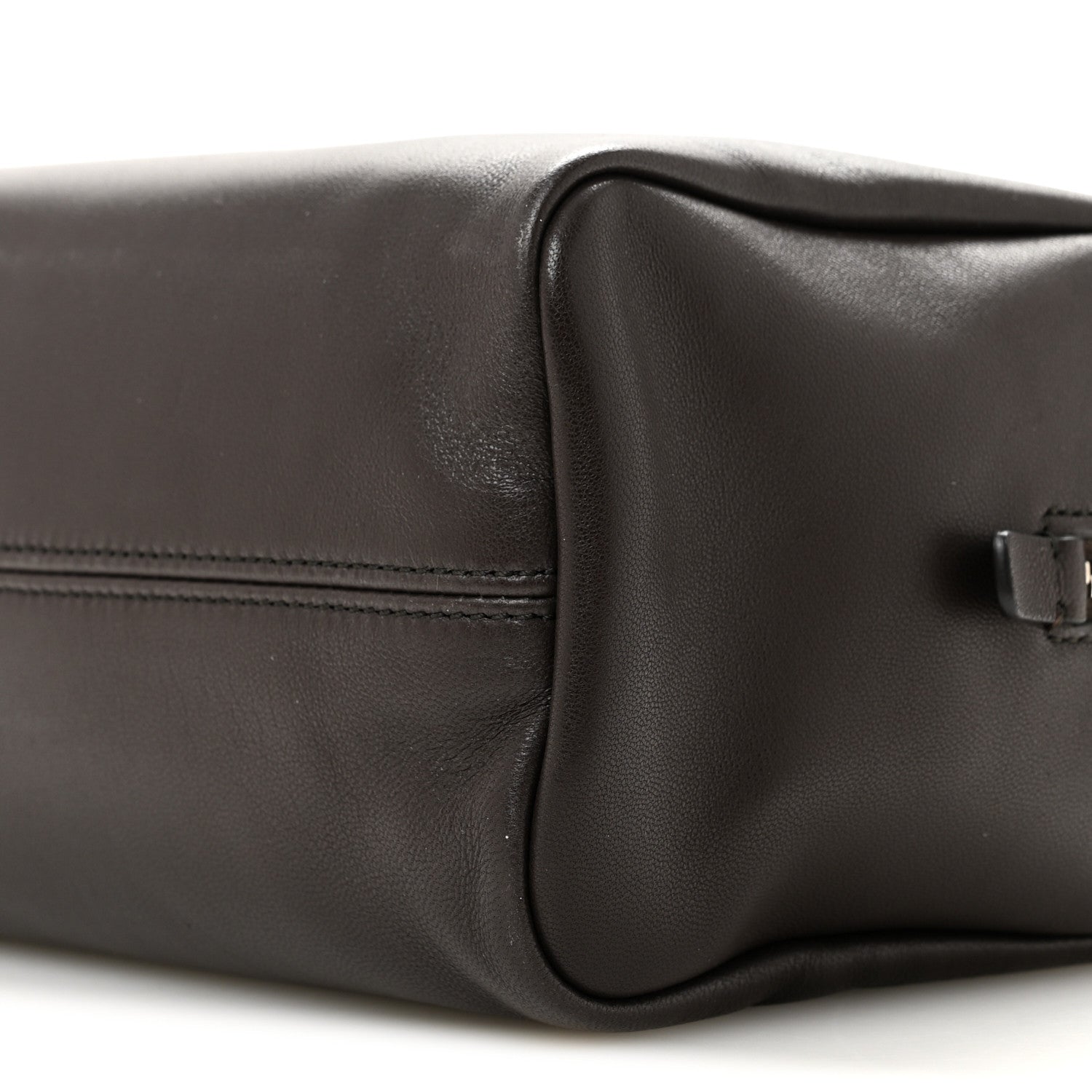 The Row Nappa Astra Shoulder Bag Dark Brown Ans 9 of 9