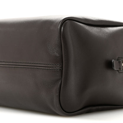 The Row Nappa Astra Shoulder Bag Dark Brown Ans 9 of 9