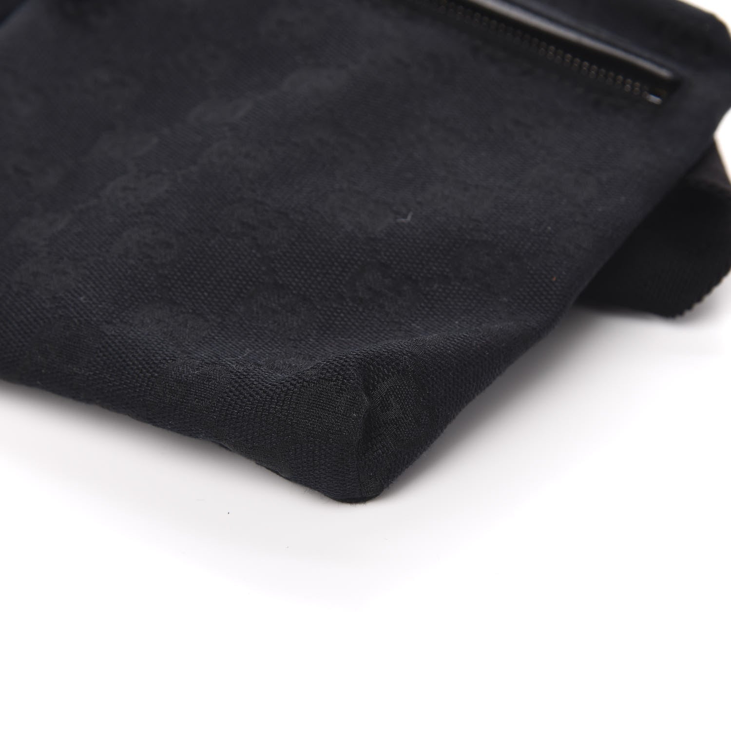 Gucci GG Monogram Double Pocket Belt Bag Black 9 of 10