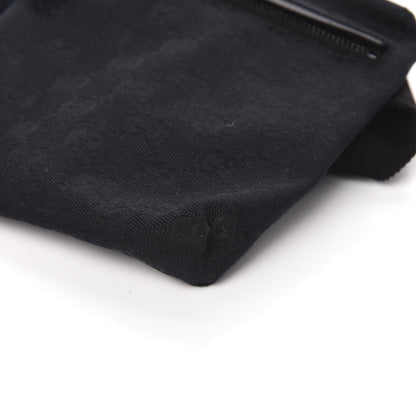 Gucci GG Monogram Double Pocket Belt Bag Black 9 of 10