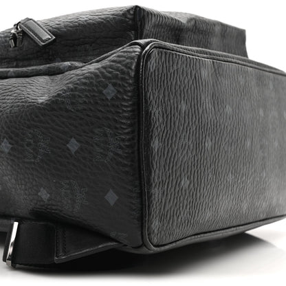 MCM Visetos Large Stark Backpack Black 9 of 10
