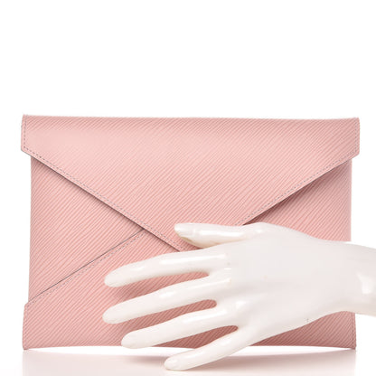 Louis Vuitton Epi Large Kirigami Pochette Insert Rose Ballerine 2 of 7