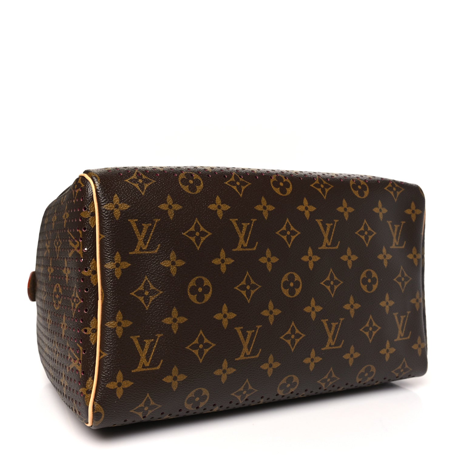Louis Vuitton Monogram Perforated Speedy 30 Fuchsia 4 of 9