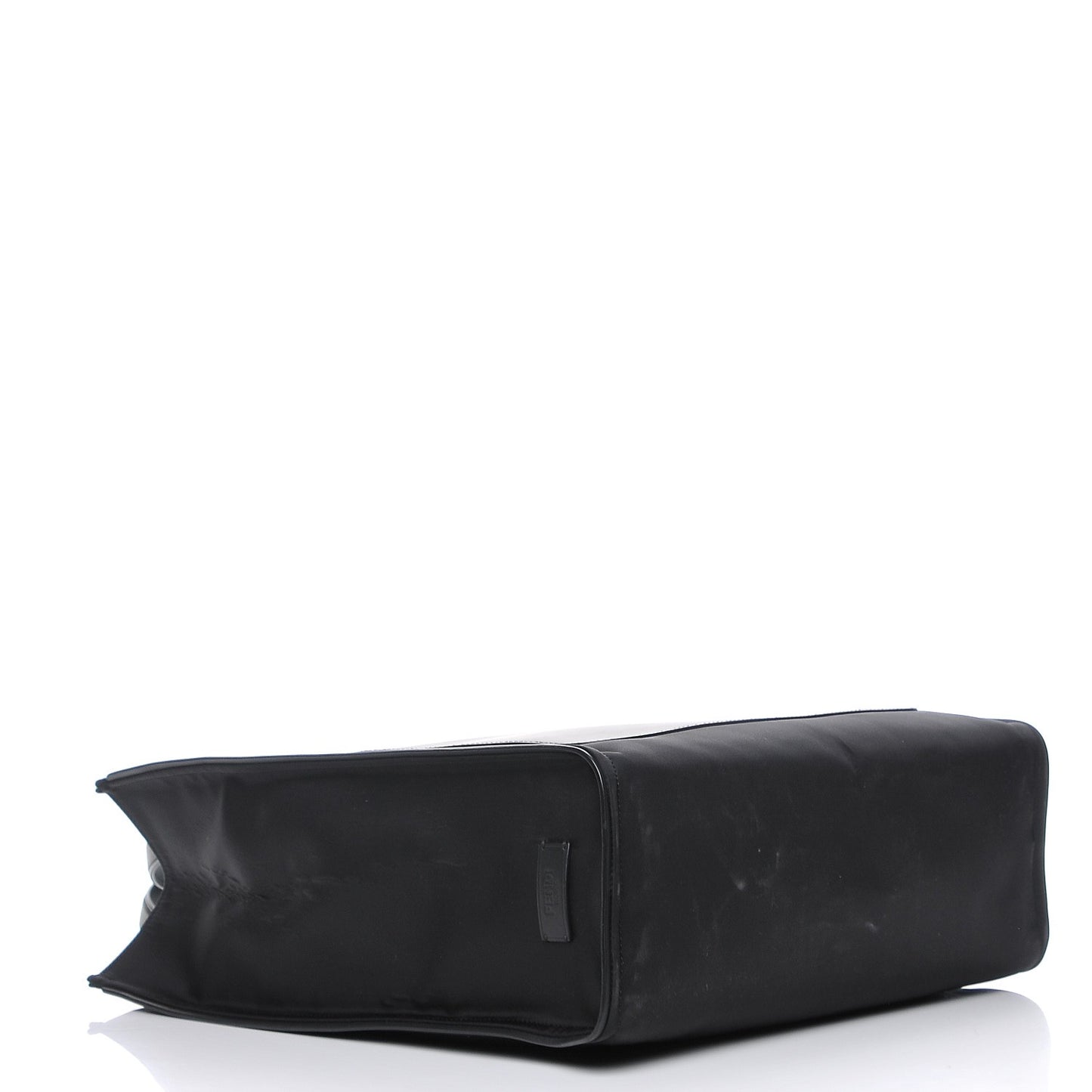 Nylon Vitello Century Dolce Monster Eyes Tote Black Sunflower