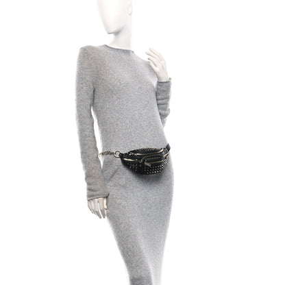 Alexander Wang Lambskin Studded Mini Attica Belt Bag Black 3 of 9