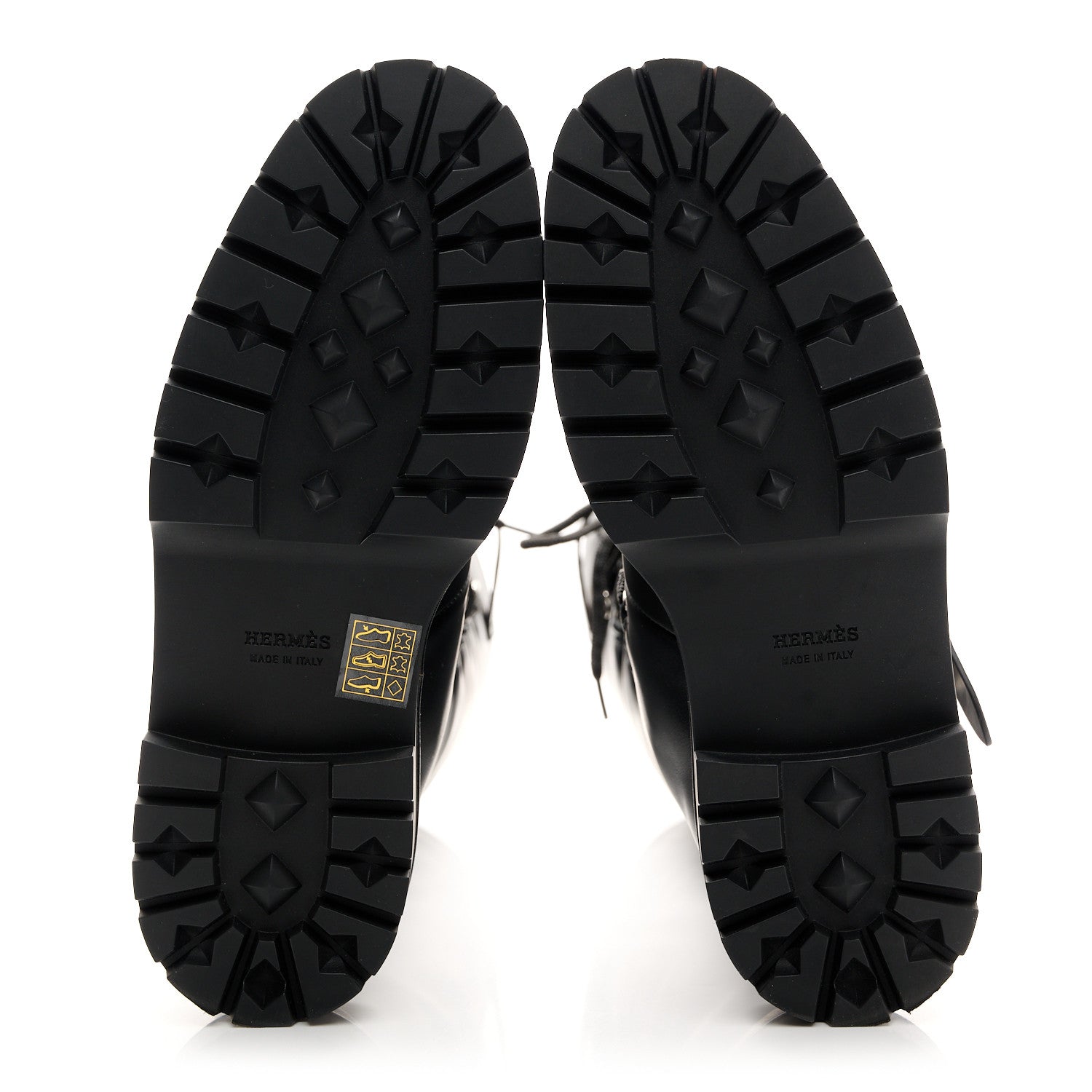 Hermes Calfskin Landscape Boots 38 Black 5 of 9