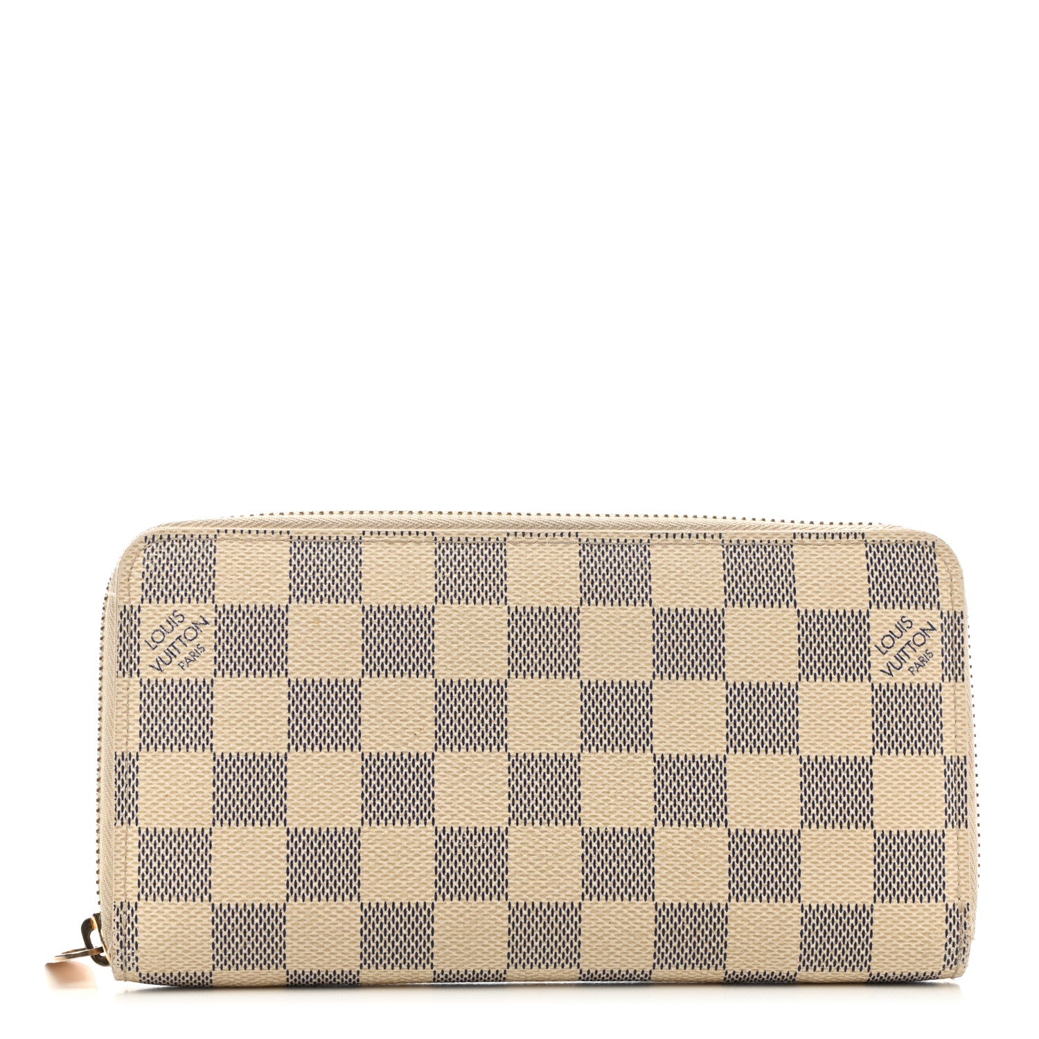 Louis Vuitton Damier Azur Zippy Organizer Wallet 1 of 9