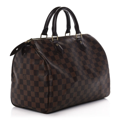 Louis Vuitton Damier Ebene Speedy 30 3 of 12