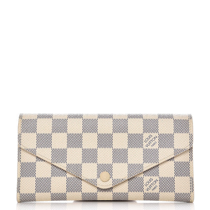 Louis Vuitton Damier Azur Josephine Wallet 1 of 8