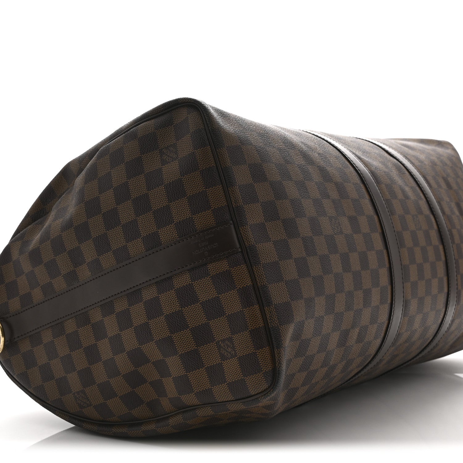 Louis Vuitton Damier Ebene Keepall Bandouliere 55 8 of 9