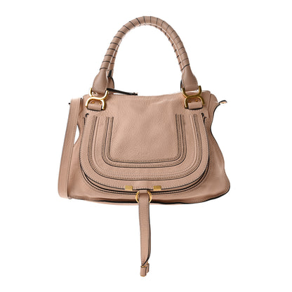 Chloe Calfskin Medium Marcie Satchel Blush Nude 1 of 11