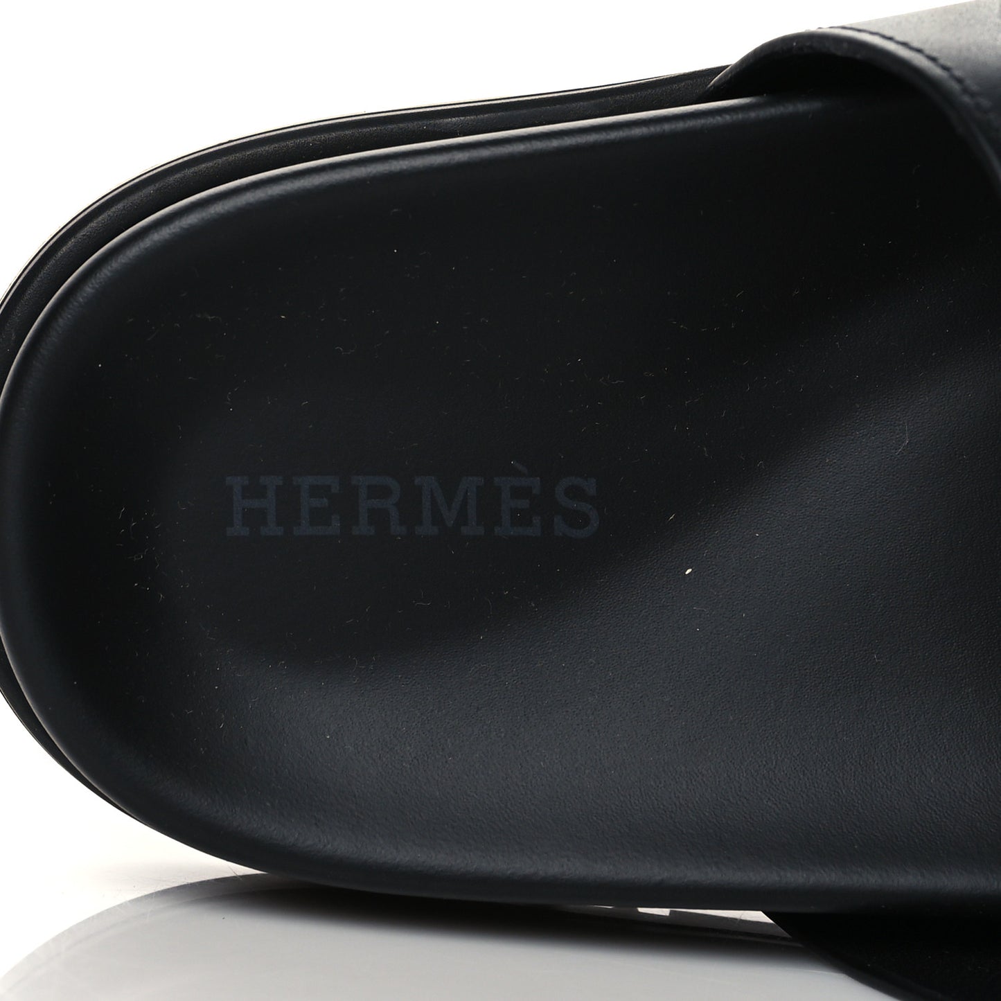 Calfskin Womens Chypre Sandals 35.5 Black