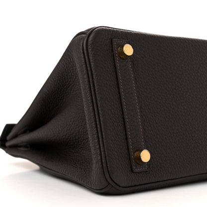 Hermes Togo Birkin 25 Bai Brun 9 of 12