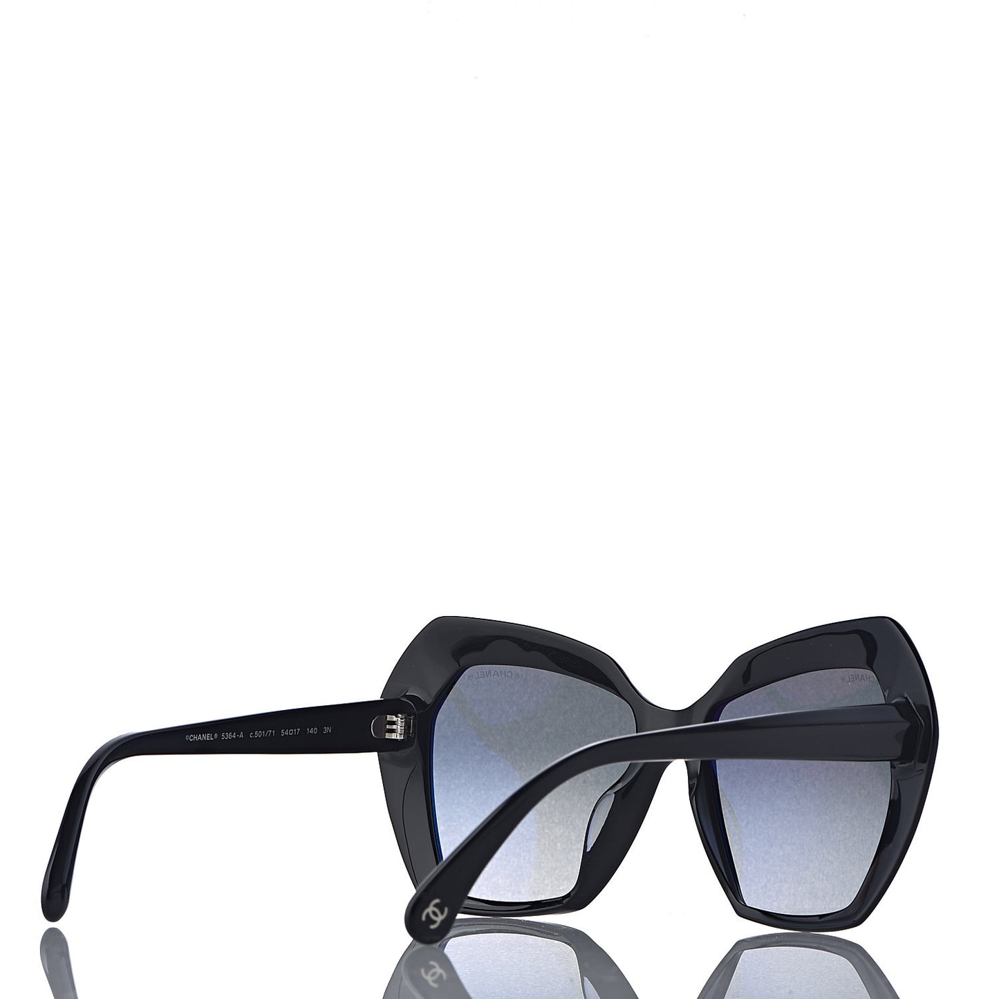 Cat Eye Spring Sunglasses 5364 Black
