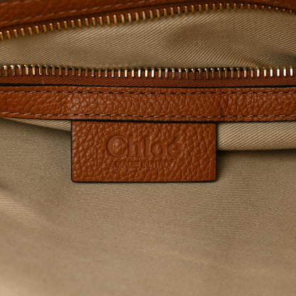 Chloe Calfskin Medium Marcie Satchel Tan 6 of 11
