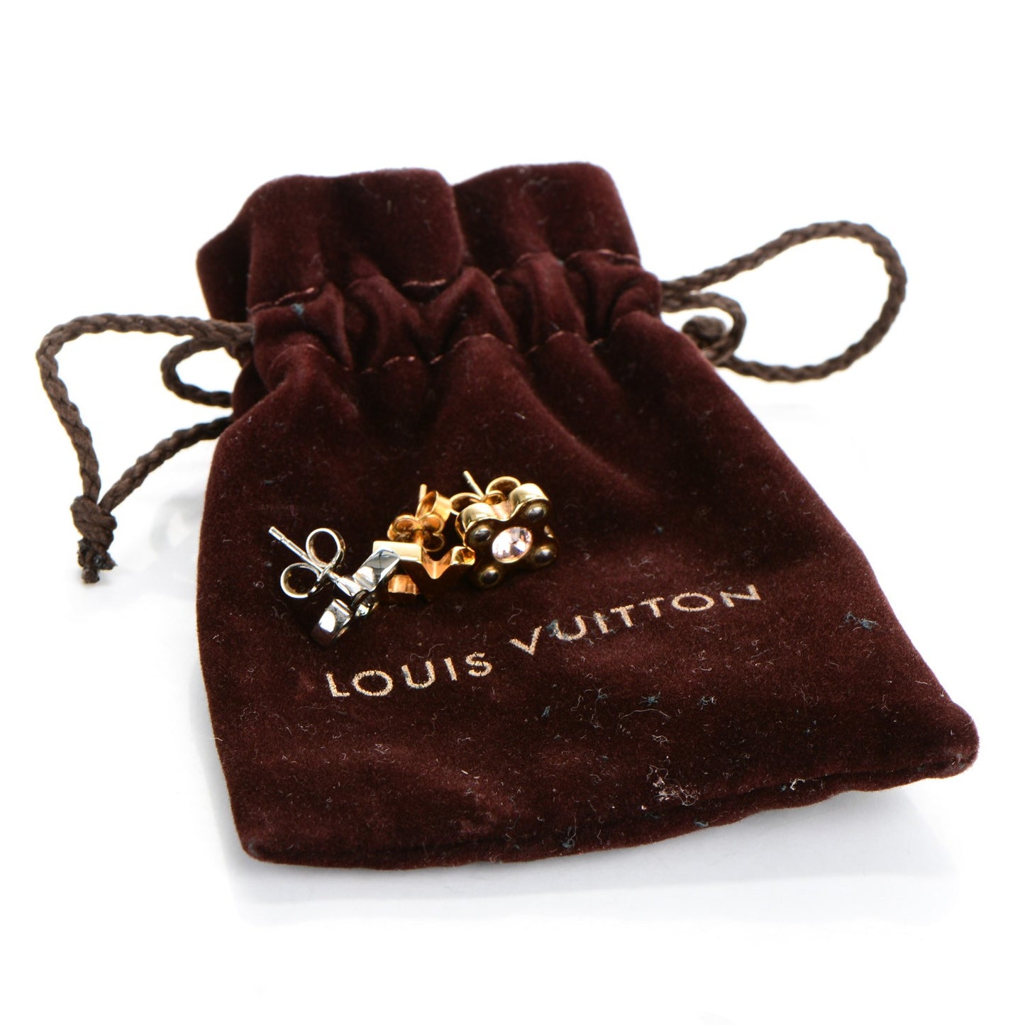 Swarovski Crystal Love Letter Timeless Ear Stud Earrings