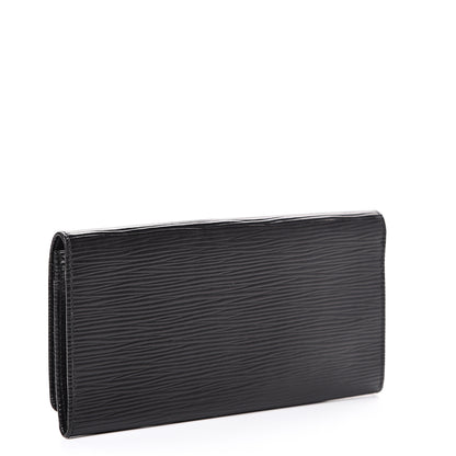 Louis Vuitton Epi Porte Yen 3 Credit Cards Holder Black 2 of 6