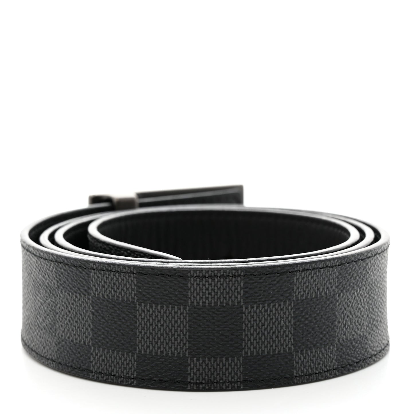 Damier Graphite 35mm LV Inventeur Reversible Belt