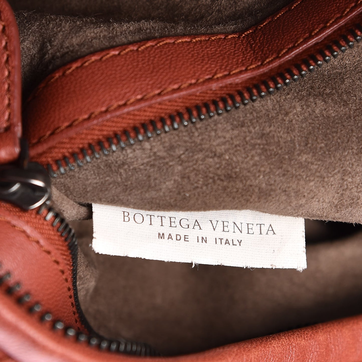 Nappa Intrecciato Large Veneta Hobo Brique