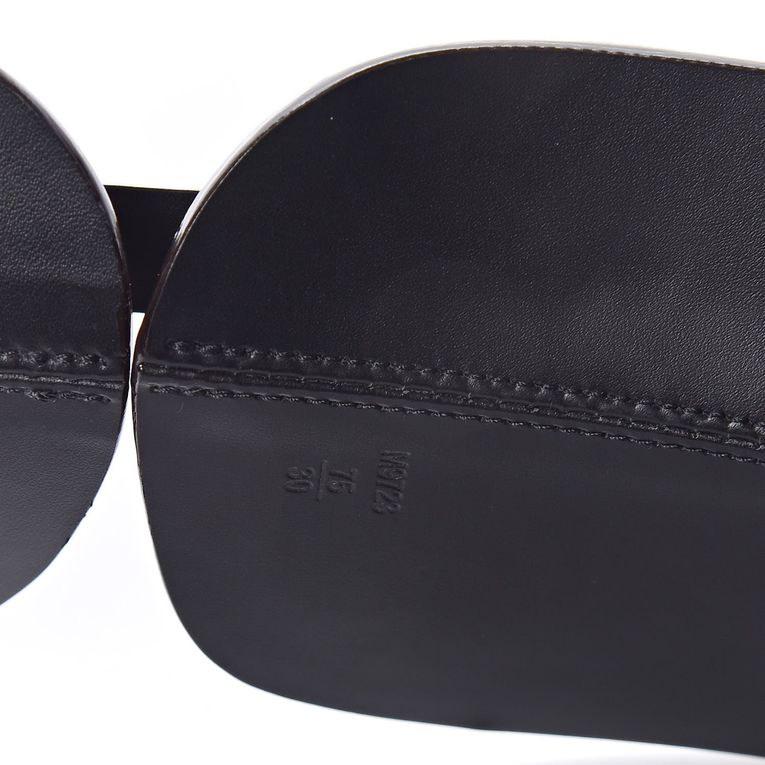 Louis Vuitton Patent Corset Belt Amarante 5 of 7