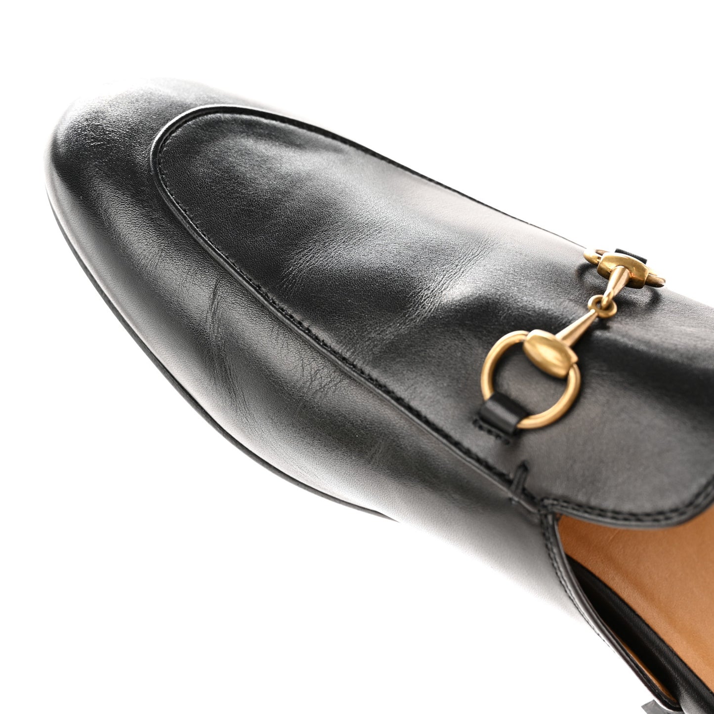 Calfskin Womens Princetown Slippers 41 Black