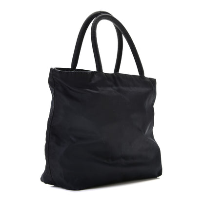 Prada Tessuto Nylon Shopping Tote Black 2 of 7