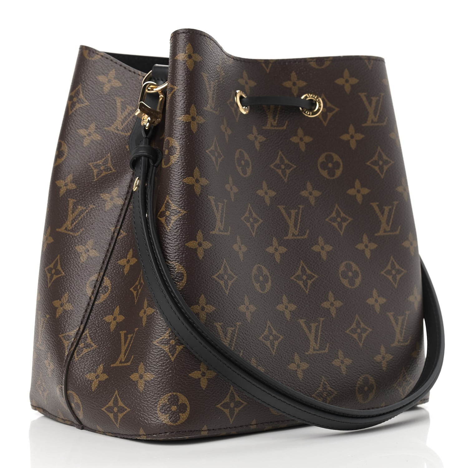 Louis Vuitton Monogram Neonoe MM Black 3 of 15