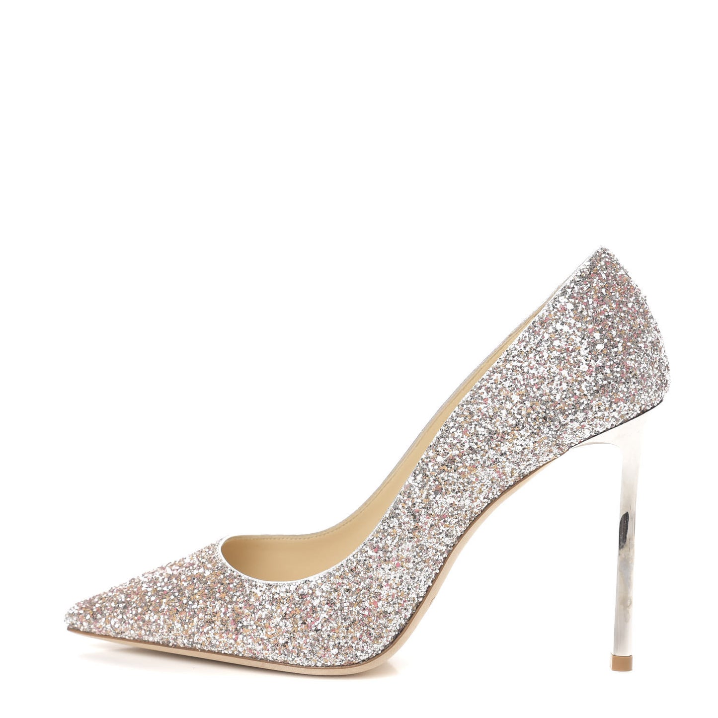 Coarse Glitter Romy 100 Pumps 40 Ballet Pink