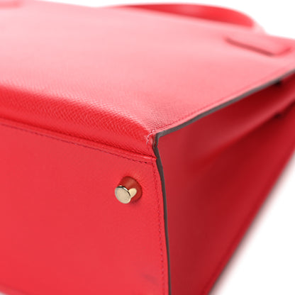 Hermes Epsom Kelly Sellier 32 Bougainvillea 12 of 13