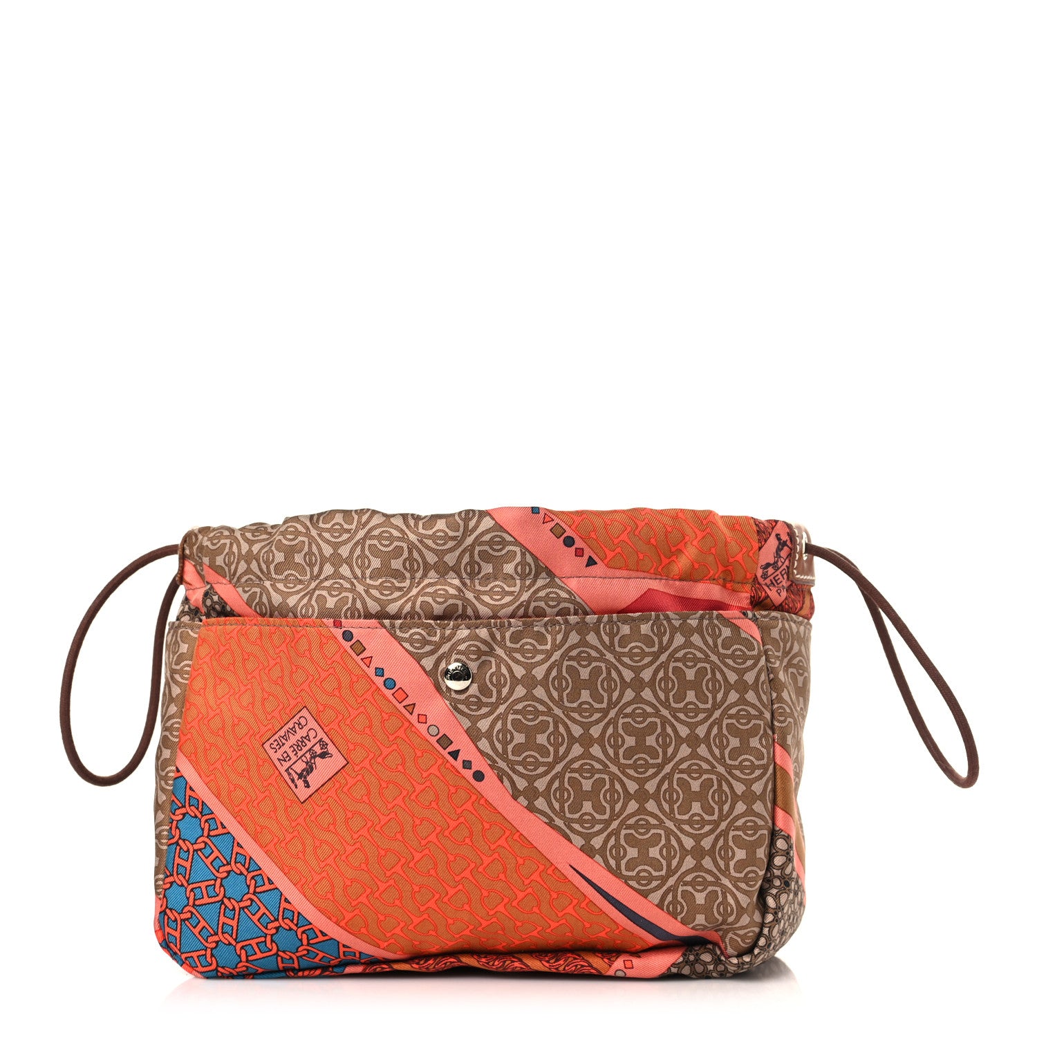 Hermes Silk Barenia Carre en Cravates Fourbi 20 PM Pouch 1 of 9