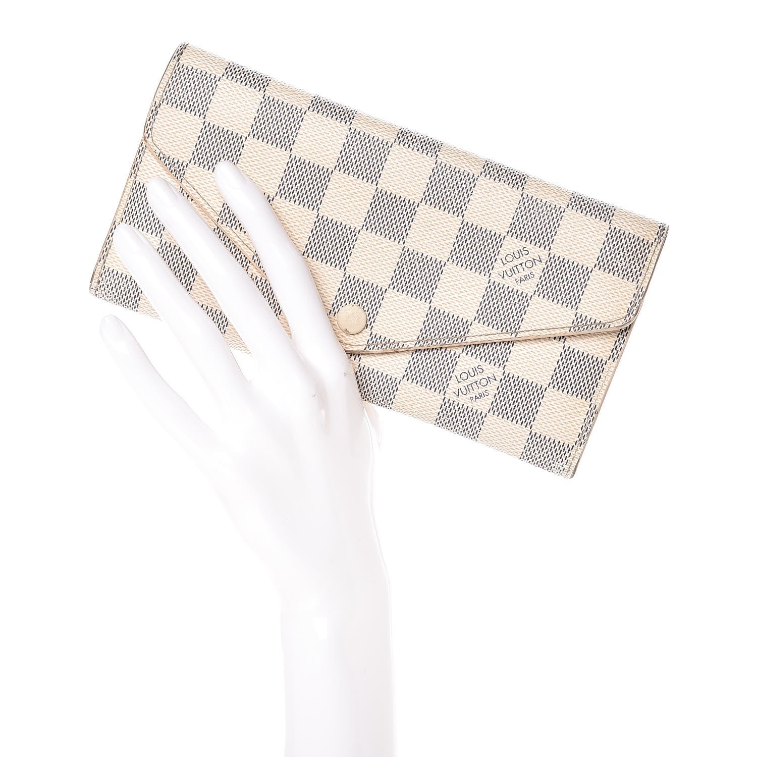 Louis Vuitton Damier Azur Josephine Wallet 2 of 16