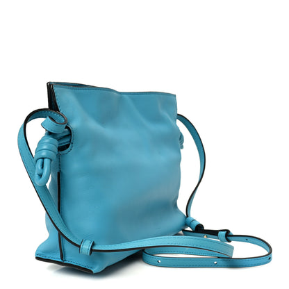 Loewe Nappa Flamenco Mini Knot Bag Turquoise 2 of 9