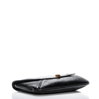 Lanvin Patent Chain Shoulder Bag Black 4 of 8