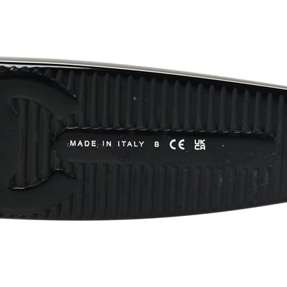 Chanel Acetate Rectangle Sunglasses 5493 Black 6 of 7