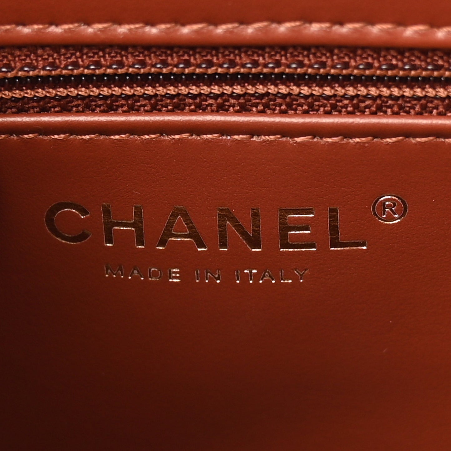 Shiny Aged Calfskin Quilted Nano Kelly Shopper Brown