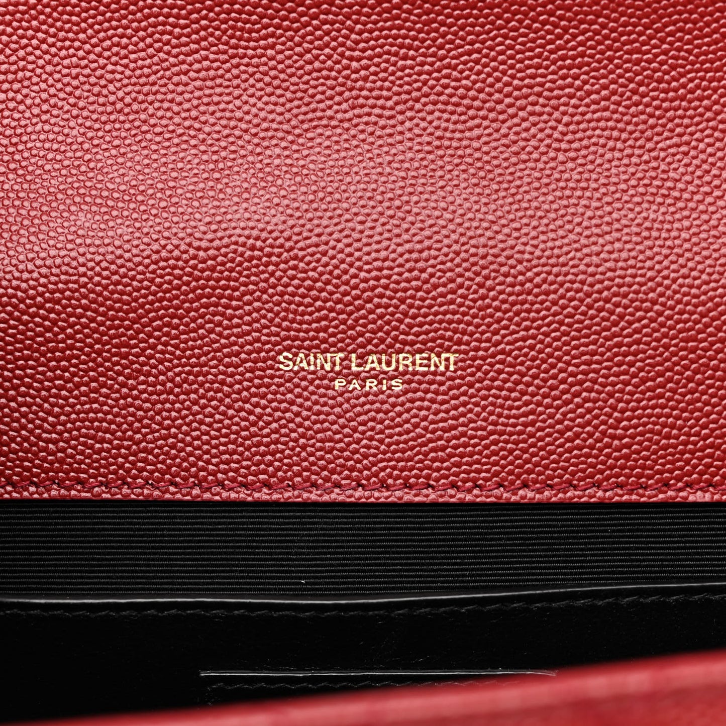 Grain De Poudre Textured Mixed Matelasse Triquilt Medium Monogram Satchel Oxblood