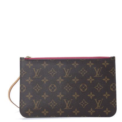 Louis Vuitton Monogram Neverfull MM GM Pochette Pivoine 1 of 8