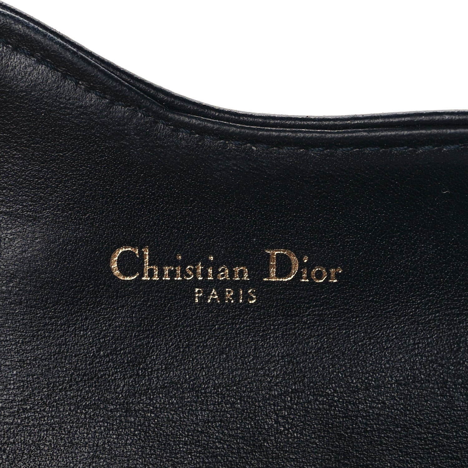 Christian Dior Oblique Saddle Card Holder Blue 6 of 10