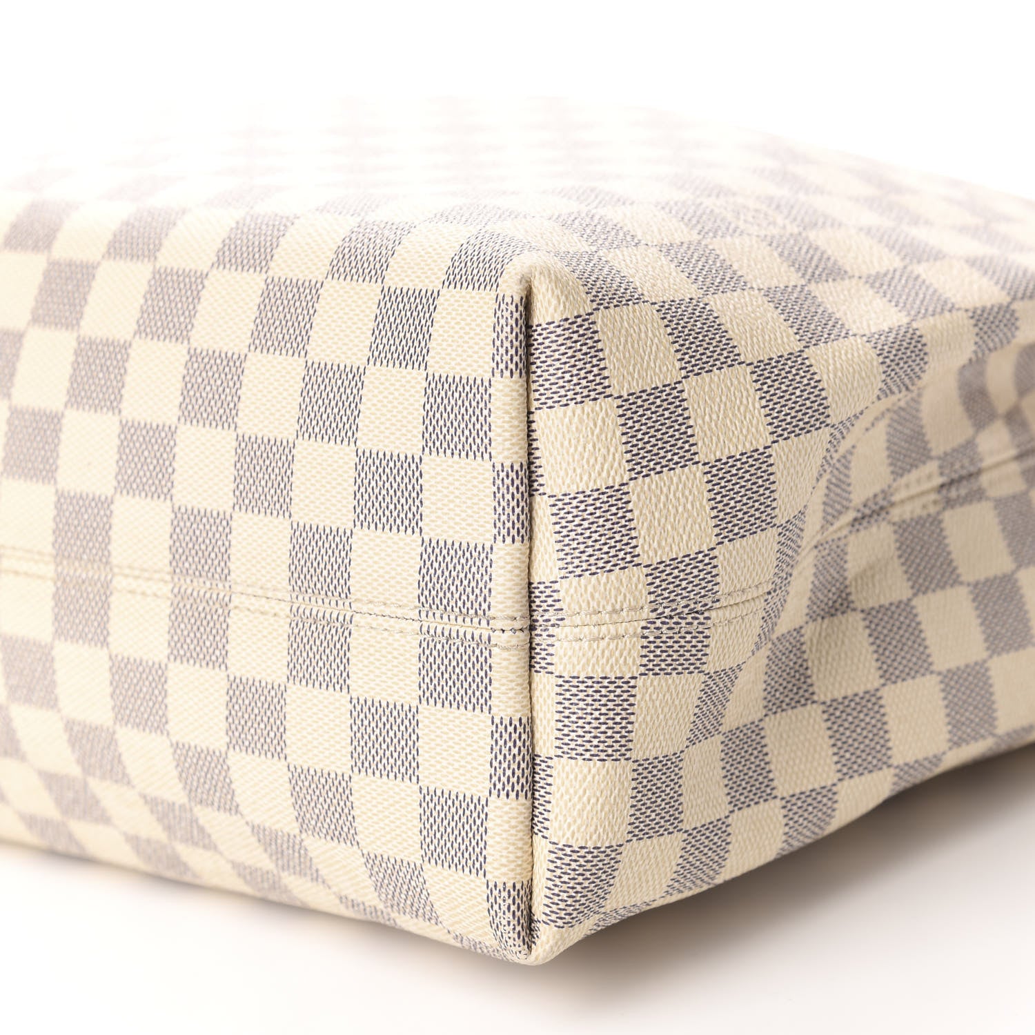 Louis Vuitton Damier Azur Graceful MM Rose Ballerine 7 of 12