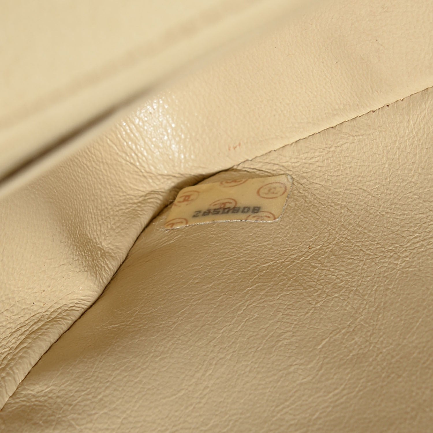 Chanel Caviar Quilted Medium Single Flap Beige Clair 9 of 9