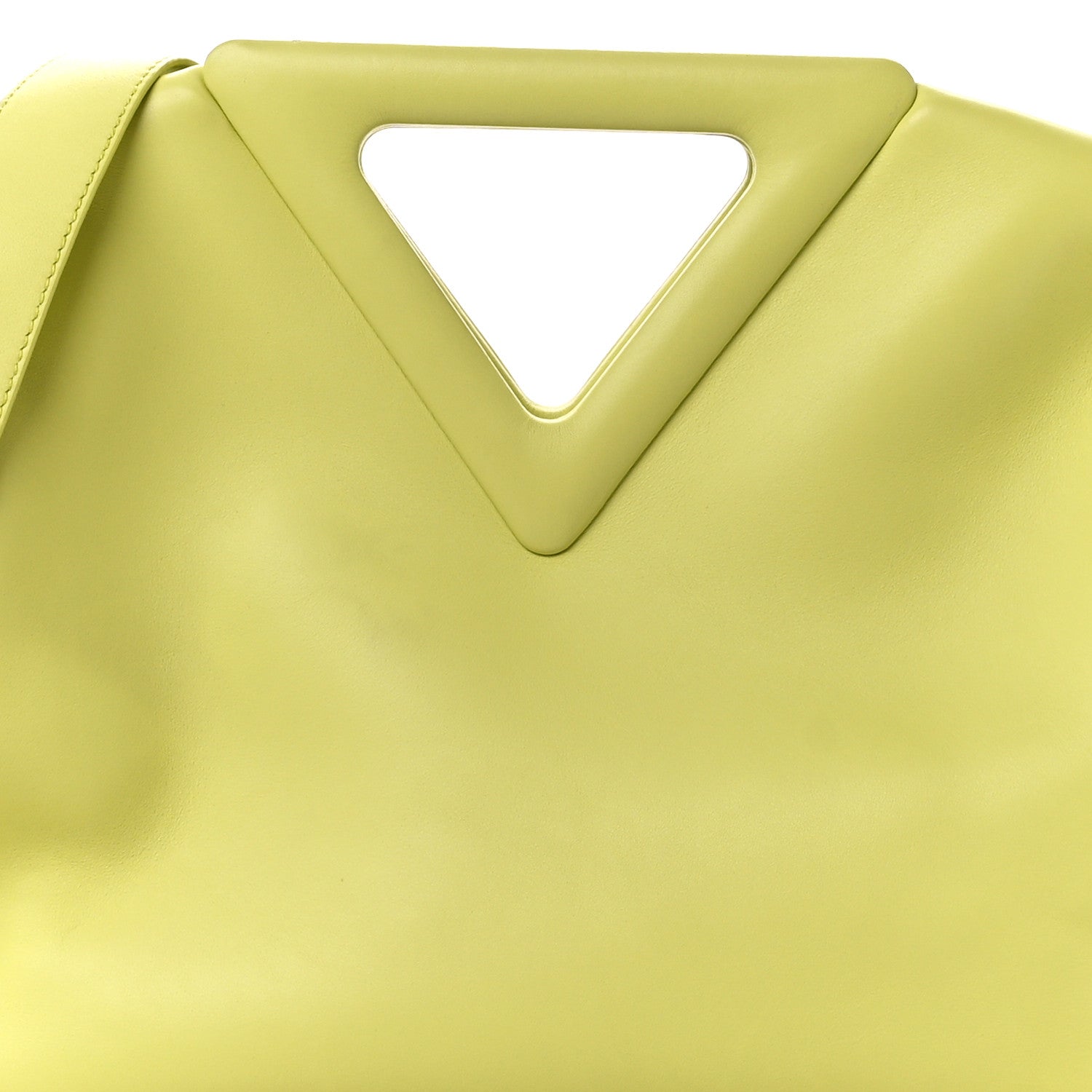 Bottega Veneta Calfskin Medium The Point Triangle Bag Seagrass 7 of 10